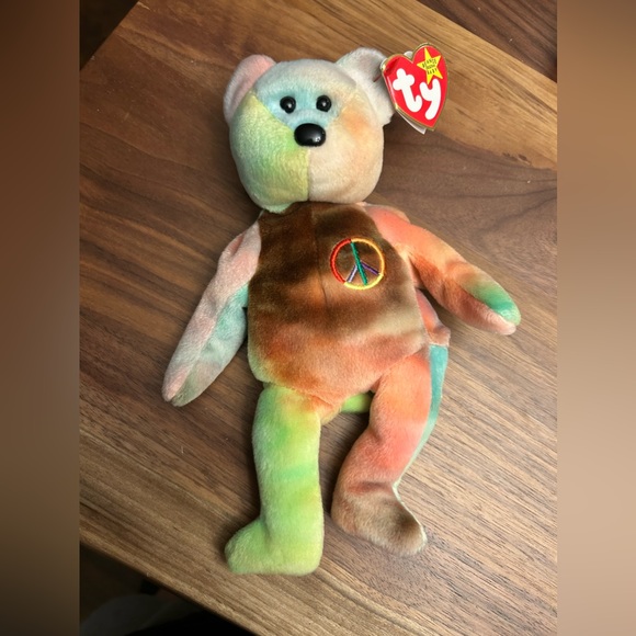 TY 1996 ty “Peace” Beanie Baby - Picture 1 of 1